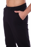 Мужские брюки ФУТЕР 01 (манжеты) (Черный) (Фото 6)